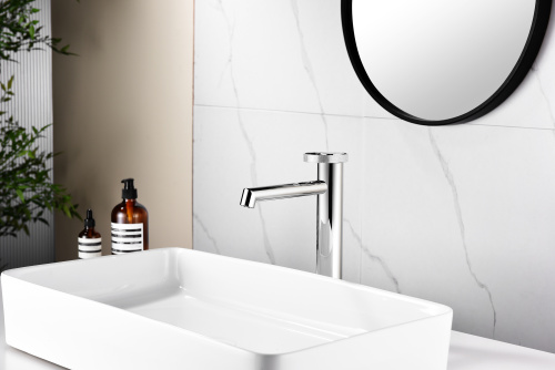 Смеситель однорычажный для раковины-чаши Ganzer GZ19112 хром