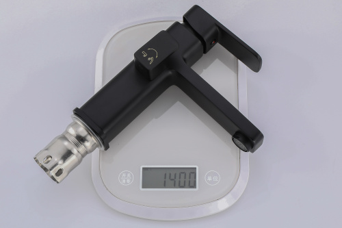 Смеситель для раковины с гигиеническим душем Ganzer GZ12053-C черный