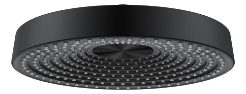 Тропическая лейка круглая 30см из латуни Ganzer GZ10529-C цвет черный