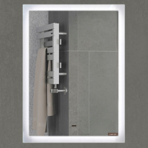Зеркало Comforty Гиацинт 60 LED-подсветка, бесконтактный сенсор