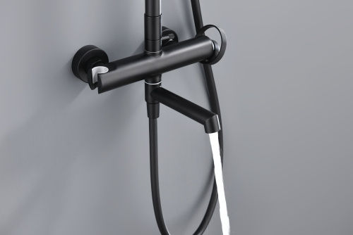 Душевая система Ganzer GZ19162-C, черный