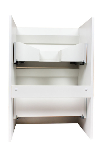 Тумба под раковину Style Line Даллас 120 напольная, люкс белая, PLUS