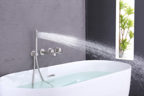 Смеситель для ванны Ganzer GZ19134-G сатин