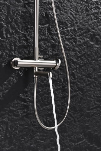 Душевая стойка Ganzer GZ19162-G сатин