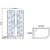 Душевая кабина Мономах 100x70x24 МЗ L 10000005819 без гидромассажа