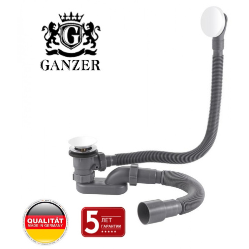 Обвязка для ванны пластиковая автоматическая Ganzer GZ1199-F, белый