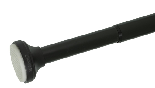 Карниз для ванной шторы телескопический 110–200 см Ganzer, черный