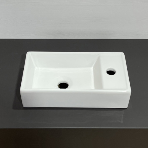 Тумба-умывальник Comforty Асти-40 дуб дымчатый с раковиной COMFORTY 9140