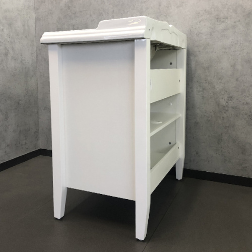 Тумба-умывальник Comforty Палермо-80 белый глянец с раковиной Comforty 3380