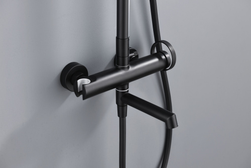 Душевая система Ganzer GZ19162-C, черный