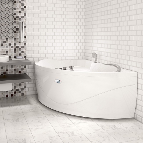 Акриловая ванна Radomir Vannesa Алари 168x120 L 2-01-0-1-1-218 Белая без гидромассажа