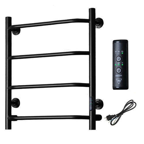 Электрический полотенцесушитель Тругор Пэк сп 6 60х40 черный ВГП