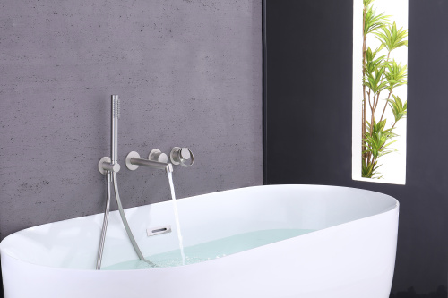 Смеситель для ванны Ganzer GZ19134-G сатин