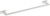 Держатель для полотенца 55 см. Ganzer GZ88070-F белый