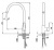 Смеситель для кухни Lemark Basis LM3605C