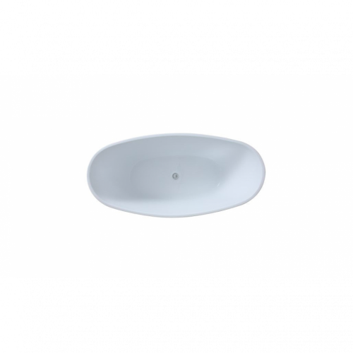 Ванна акриловая Frank F6104 12516 170*75 см (белый/чёрный)