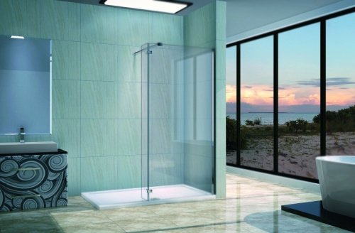 Душевая перегородка WeltWasser WW400 70G+30G 10000002945 профиль Хром стекло прозрачное