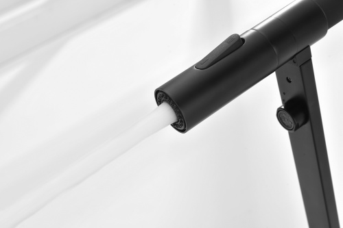 Смеситель Ganzer GZ19127-C кухня гибкий излив черный