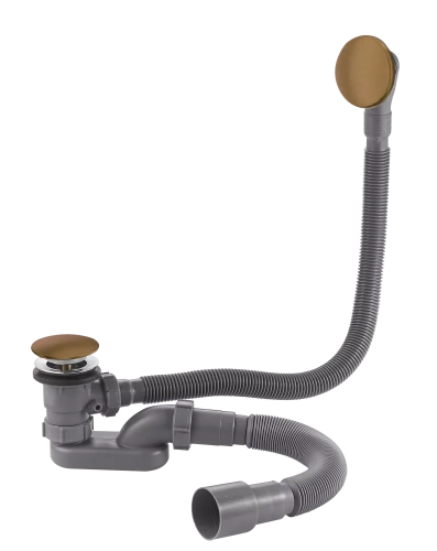 Пластиковая обвязка (автомат) для ванны Ganzer GZ1199-R цвет розовое золото