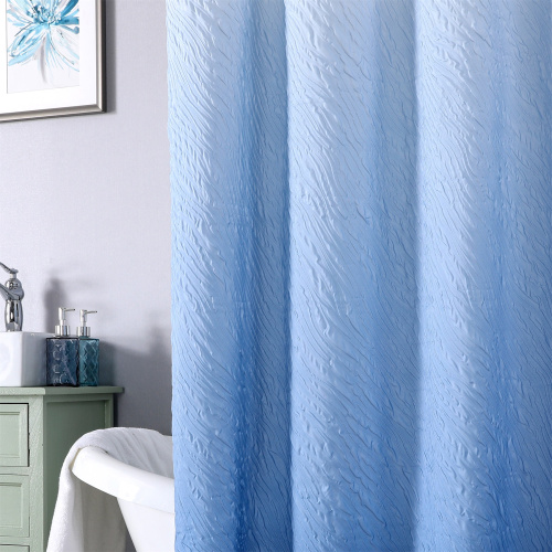 Штора для ванной комнаты двухслойная 180*200 Ganzer GZS18020-FR