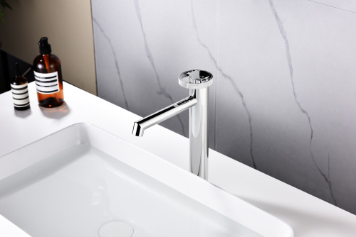 Смеситель однорычажный для раковины-чаши Ganzer GZ19112 хром