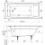 Чугунная ванна Wotte Forma 150x70 БП-э00д1470 без антискользящего покрытия