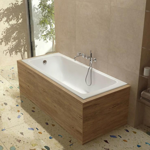 Чугунная ванна Wotte Line Plus 180x80 БП-э00д1471 без антискользящего покрытия